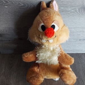 1960s Vintage Chip n DALE 14" Plush Toy Made in USA